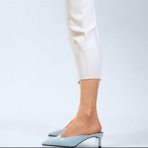 ZARA KITTEN HEEL MULES